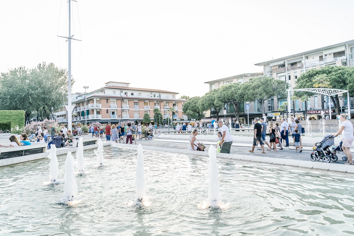 Il centro di Bibione: come raggiungerlo e quali servizi offre