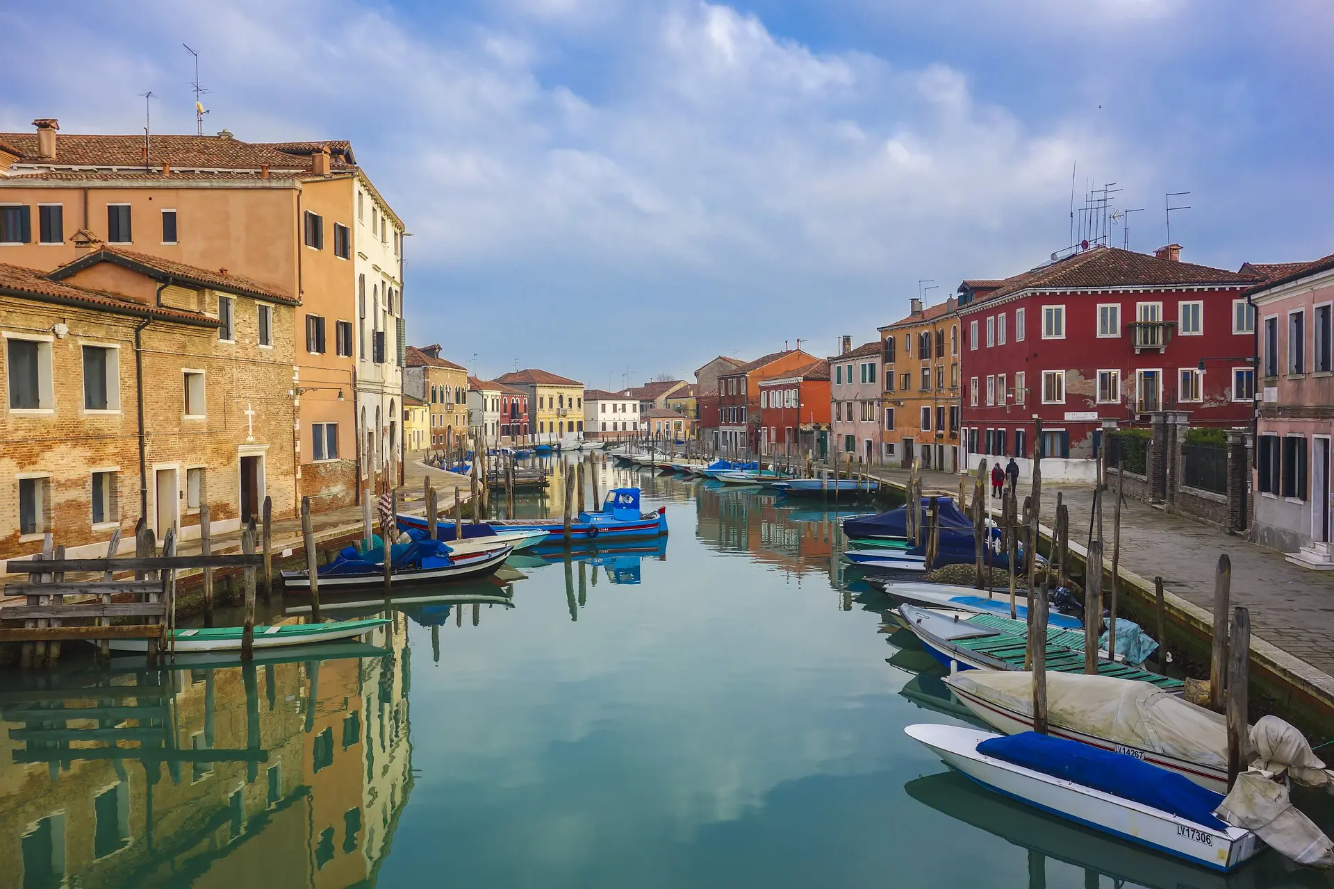 Venedig und Murano Insel