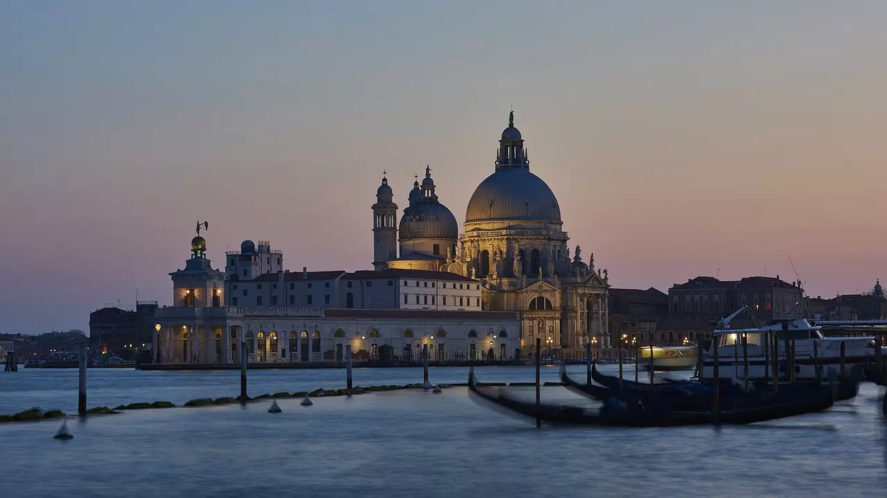 Venedig bei Sonnenuntergang