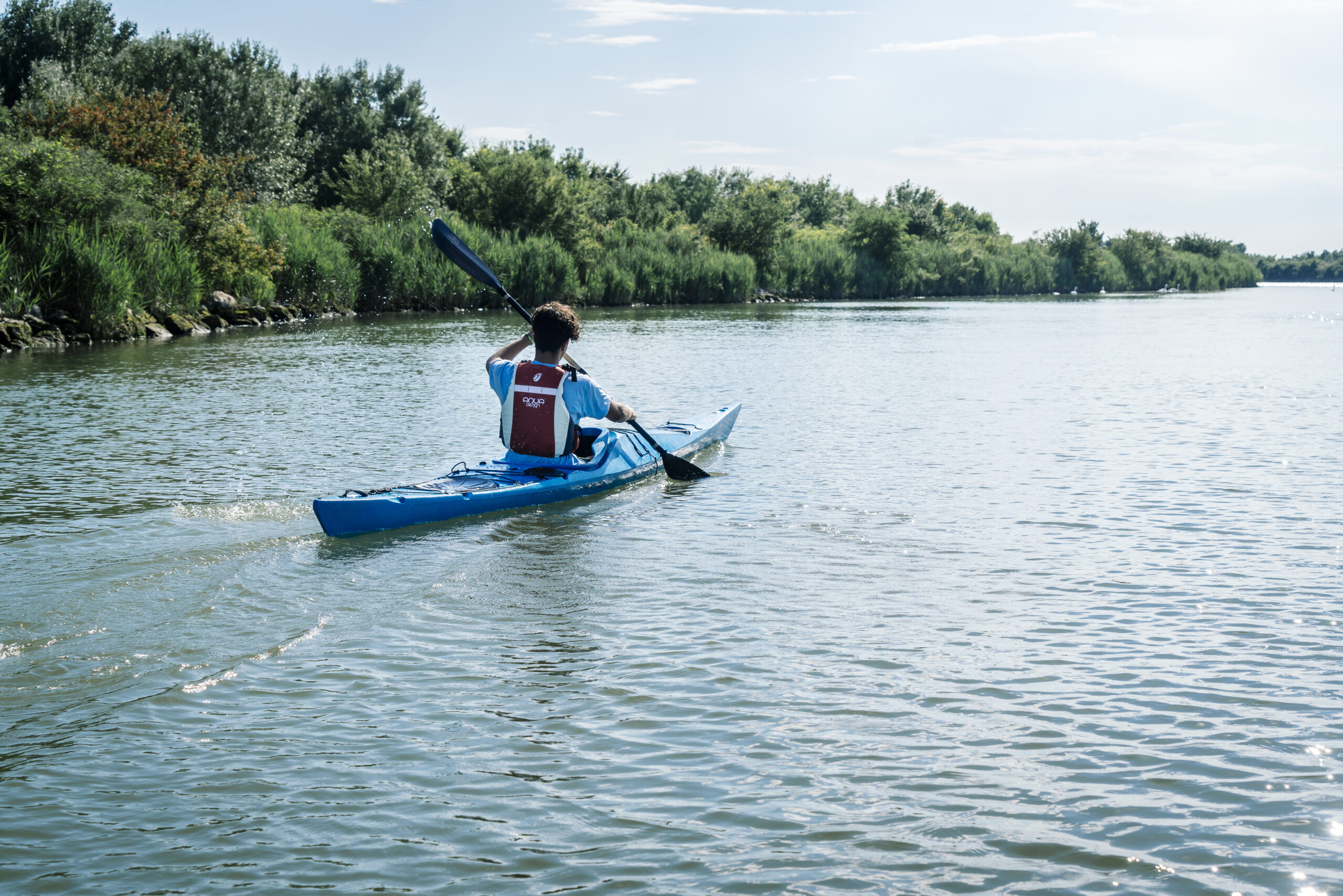 Valgrande with bicycle and kayak